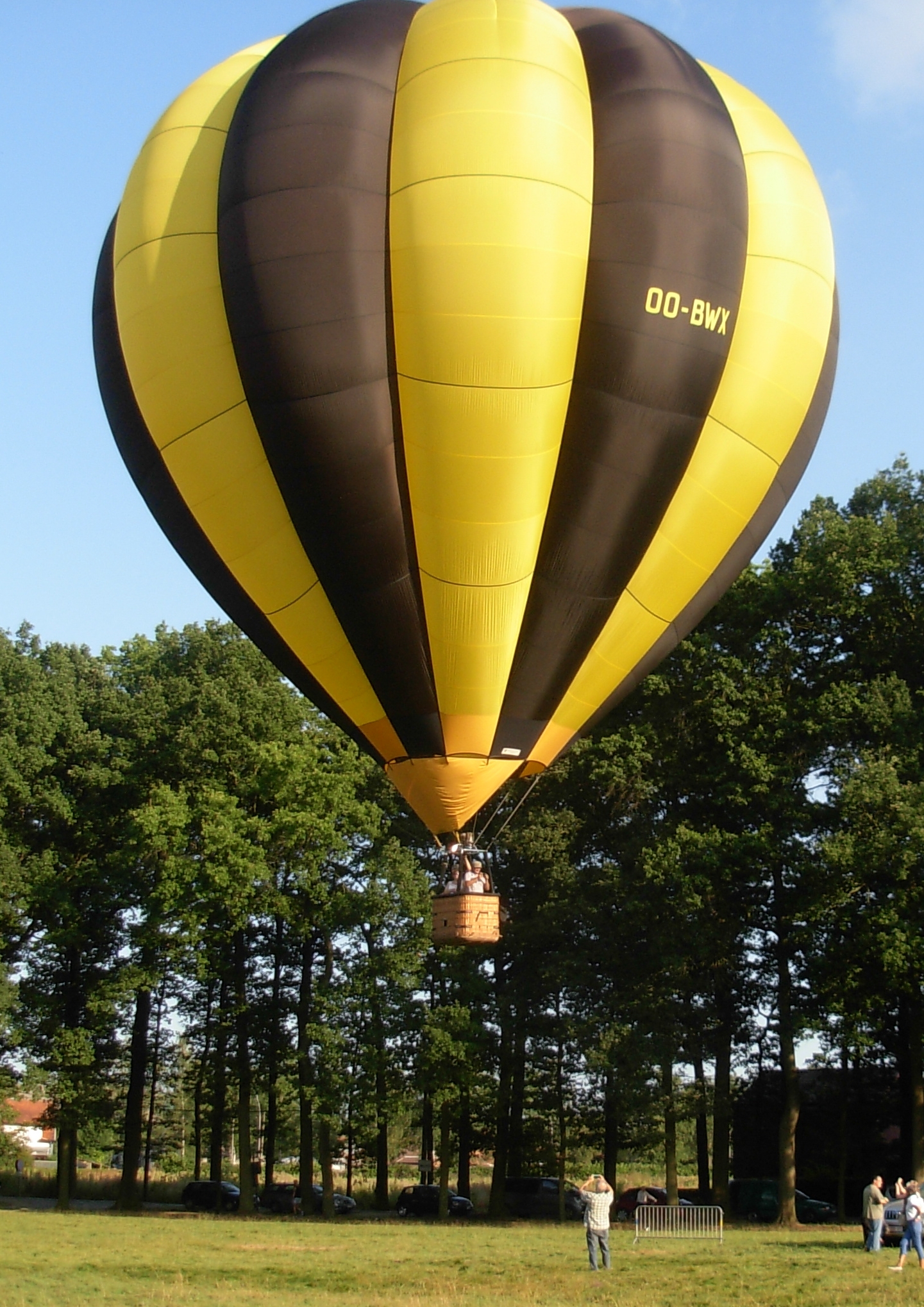 Opstijgen luchtballon Westerlo
